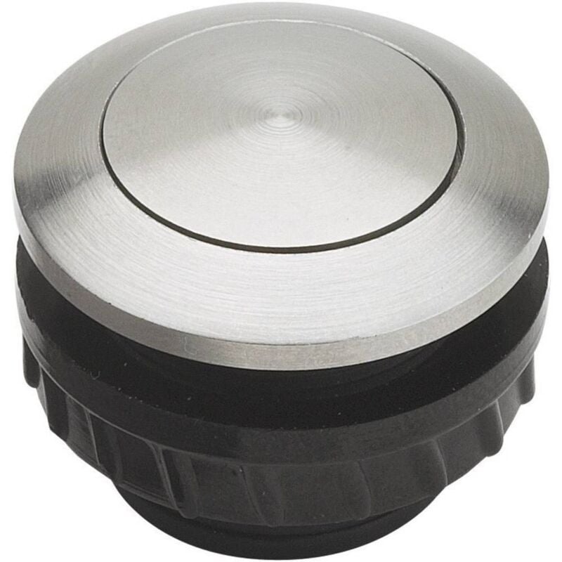 Grothe - Bouton de sonnette simple 62000 acier inoxydable 12 V/1,5 a
