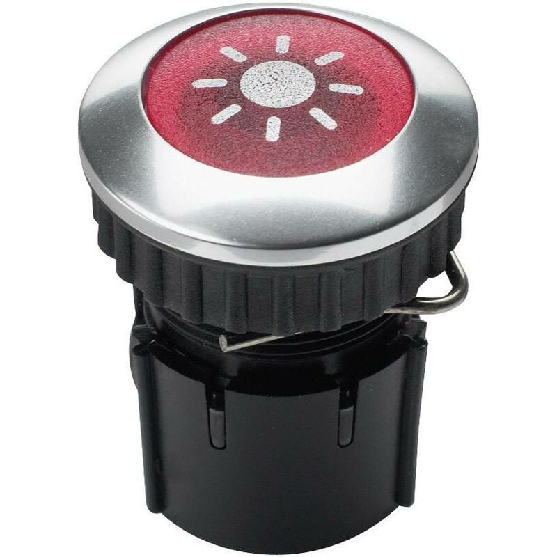 Grothe - Bouton de sonnette simple 63022 aluminium 12 V/1,5 a X92962