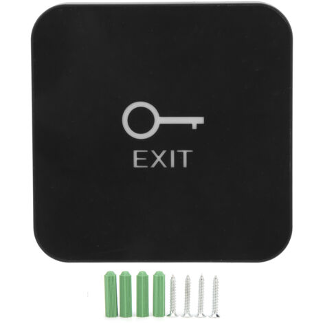 Bouton de sortie de porte DC12V, interrupteur tactile, NO COM NC, haute sensibilité pour système de contrôle d'accès