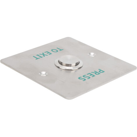 Bouton de sortie de secours étanche, système de contrôle d'accès en acier inoxydable pour portes