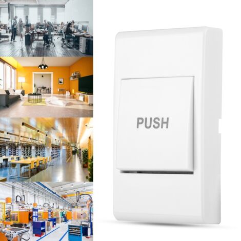 Bouton de sortie d'urgence pour contrôle d'accès électromagnétique