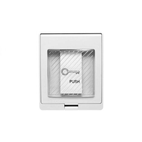 Bouton de sortie en saillie, IP55, NO/COM, PVC, étanche YPW8