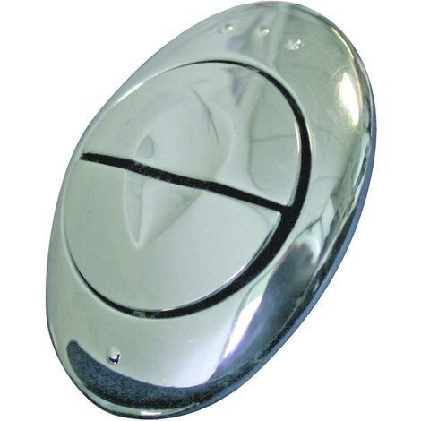 Bouton de soupape universel Chromé double commande