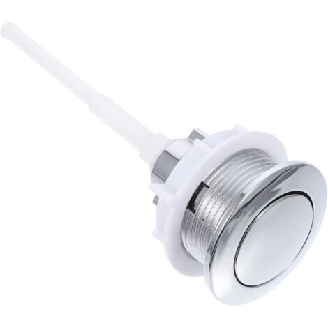 Bouton de toilette rond de remplacement, 1 pièce, bouton de réservoir d'eau, interrupteur de toilette durable, toilettes