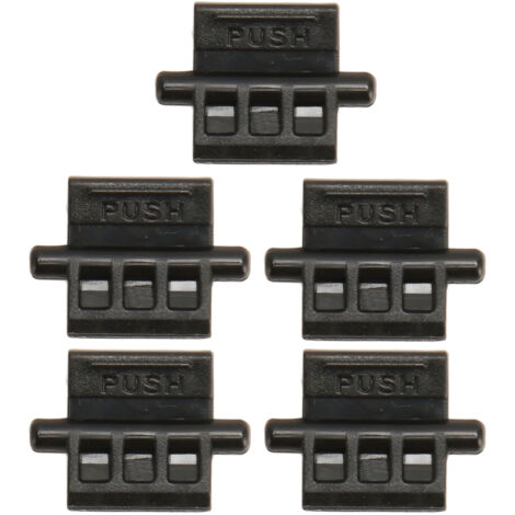 Bouton de verrouillage de batterie pour talkies-walkies Baofeng UV-5R, UV-5RA, UV-5RB, UV-5RC, UV-5RE, BF-F8HP - Lot de 5 pièces