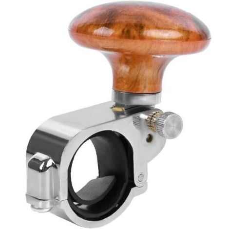 Bouton de volant, booster de direction de voiture poignée boule volant en bois Cadeau