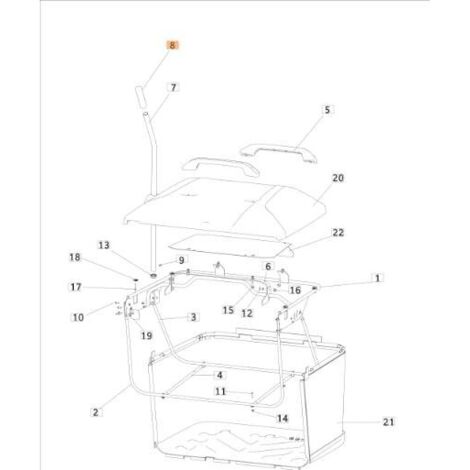 BOUTON D'ORIGINE EMAK SGN532151744R