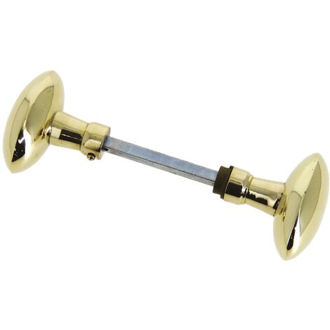 BOUTON DOUBLE ANTIQUE EN LAITON POLI CARRÉ DE 6 MM - DEVISMES - 1256 SELECT