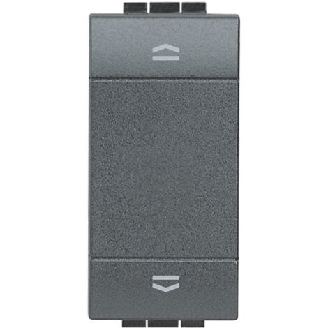 Bouton double Bticino Livinglight verrouillé L4037N