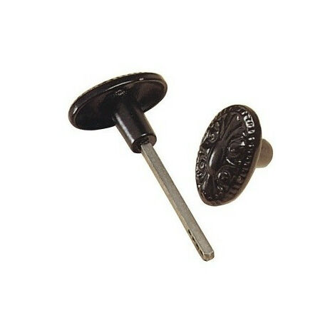 Bouton double orné - ROLLINGER Noir
