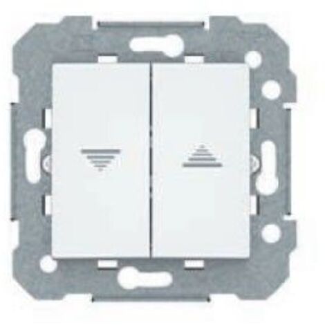 Bouton double store blanc BJC Viva 23565