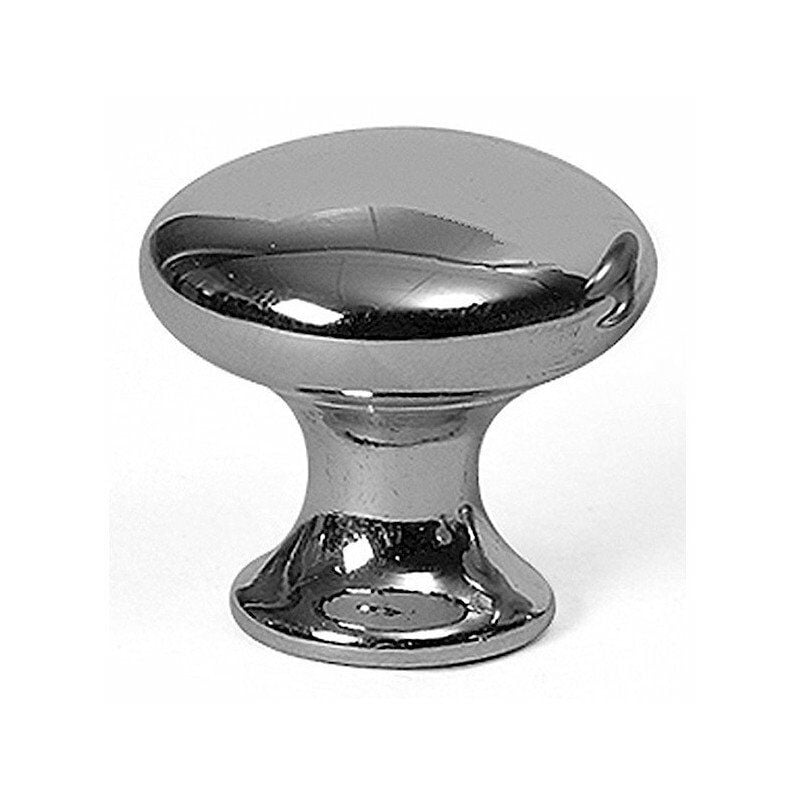 REI - 10 Bouton zamak d25 chrome poli ref 7-760 25 21