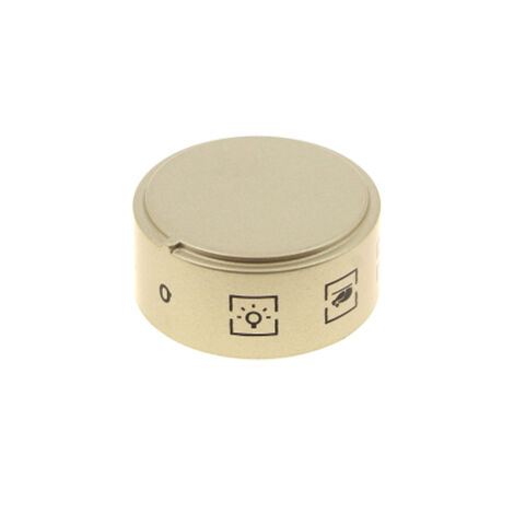 Bouton gris selecteur de position 12h pour Four Ariston