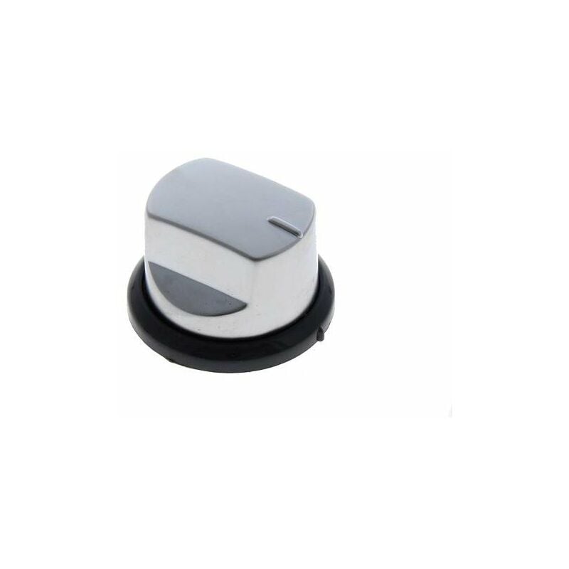 Bouton inox pour four ariston - C00085557