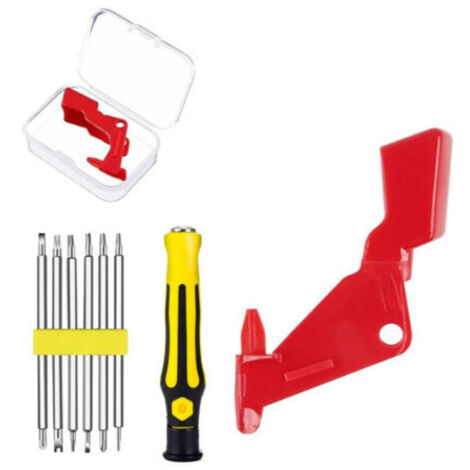 Bouton Interrupteur à gâchette robuste pour aspirateur Dyson V11/V10, Outil de réparation de Bouton d'alimentation amélioré(avec accessoires de tournevis),
