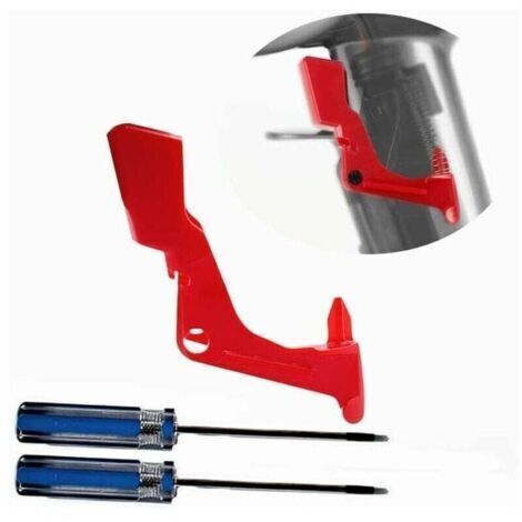 Bouton Interrupteur à gâchette robuste pour eur Dyson V11/V10 Outil de réparation de Bouton d'alimentation amélioré (1 Bouton + 1 tournevis)