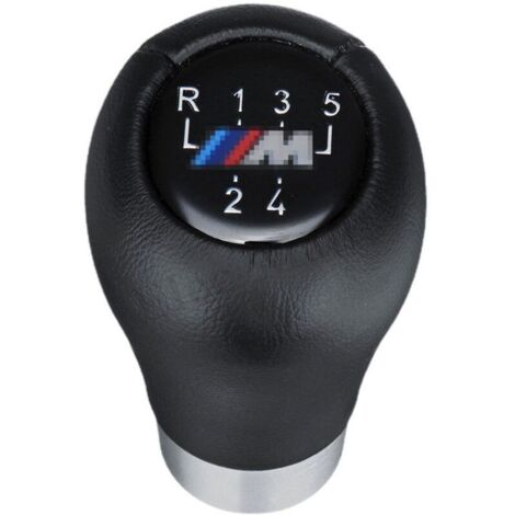 Bouton Levier Vitesse pour BMW Série 5 7 E36E46E34 Pommeau De Levier De Vitesse Automatique 5 Vitesses Tête Levier Vitesse(5 Speed)