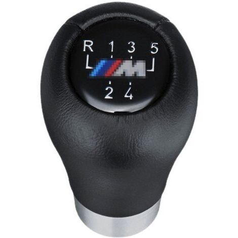 Bouton Levier Vitesse pour BMW Série 5 7 E36E46E34 Pommeau De Levier De Vitesse Automatique 5 Vitesses Tête Levier Vitesse(5 Speed)