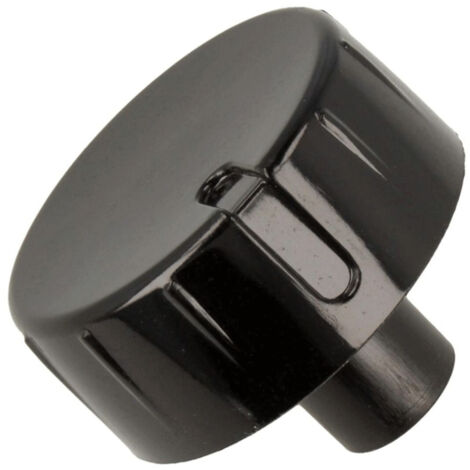 Bouton, manette noir