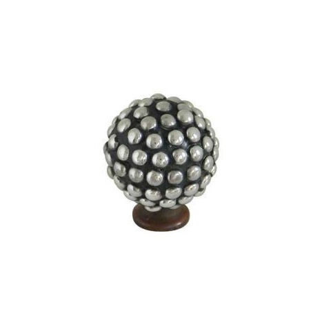 Bouton Meuble Classique Acier Orange Diamètre 38mm - B BEAUTY