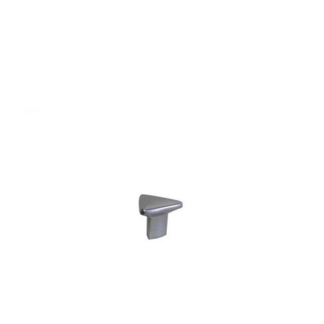 Bouton Meuble Contemporain Chromé Mat Zamak - B BEAUTY
