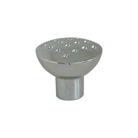 Bouton Meuble Contemporain Chromé Zamak Diamètre 33mm - B BEAUTY