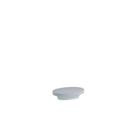 Bouton Meuble Contemporain Zamak Blanc Brillant 43x19x20mm - B BEAUTY