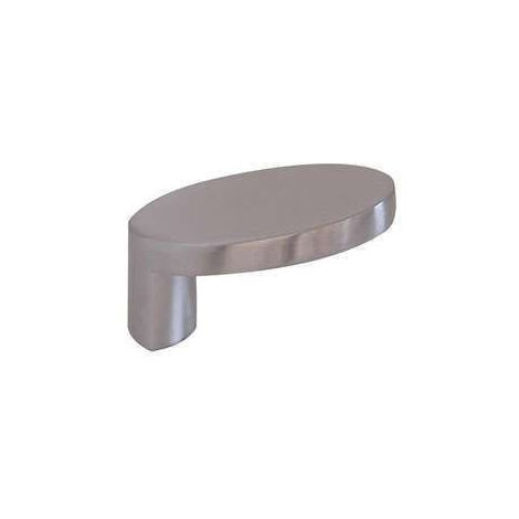 Bouton Meuble Contemporain Zamak Brossé L45mm - B BEAUTY