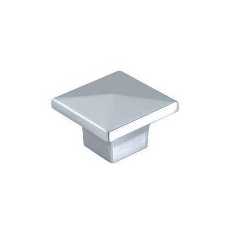 Bouton Meuble Contemporain Zamak Chromé B BEAUTY