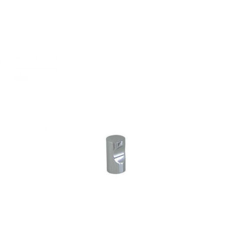 Bouton Meuble Contemporain Zamak Chromé Diamètre 12mm - B BEAUTY