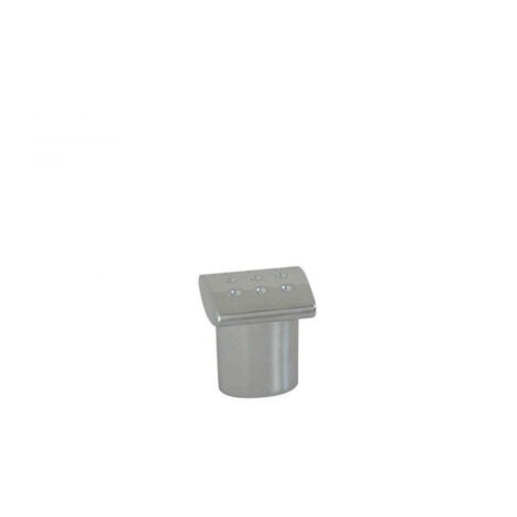 Bouton Meuble Contemporain Zamak Chromé L20x20mm - B BEAUTY
