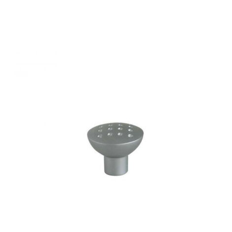 Bouton Meuble Contemporain Zamak Chromé Mat Diamètre 33mm