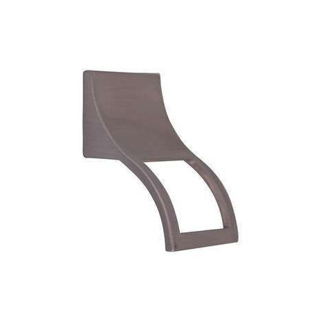 Bouton Meuble Contemporain Zamak Mat Chromé B BEAUTY L50mm