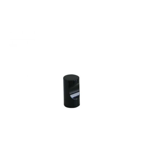 Bouton Meuble Contemporain Zamak Noir Mat Diamètre 12mm - B BEAUTY