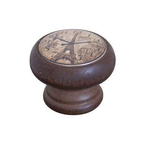 Bouton Meuble Eiffel Bois Diamètre 40mm - B BEAUTY