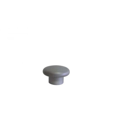 Bouton Meuble Enfant Céramique Mat Chromé Diamètre 33mm - B BEAUTY