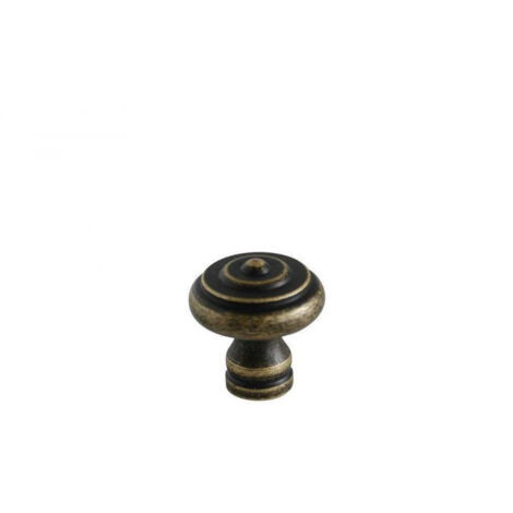 Bouton Meuble Laiton Vieilli B BEAUTY Diamètre 30mm