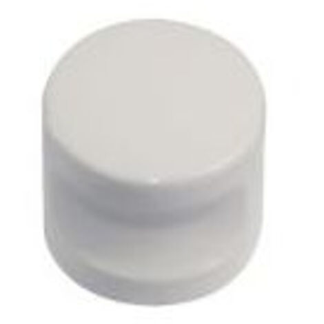 Bouton de meuble nylon blanc 32mm – Fixation vis à bois Ø 4mm – Pour meubles modernes et classiques – Fabrication française – Normbau