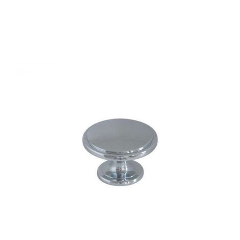 Bouton Meuble New Zamak Chromé Diamètre 38mm - B BEAUTY