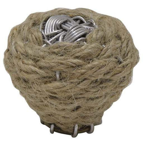 Bouton Meuble Rotin Brut Classique L30mm - B BEAUTY