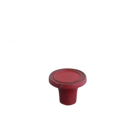 Bouton Meuble Rouge Métal B BEAUTY Diamètre 37mm