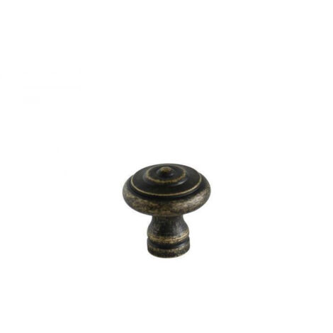 Bouton Meuble Vintage Laiton Acier Diamètre 35mm - B BEAUTY