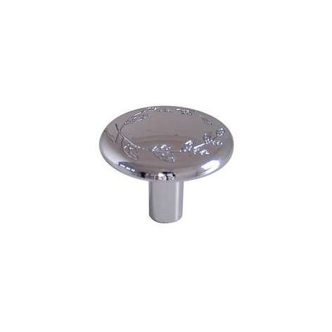 Bouton Meuble Zamak Chromé Diamètre 30mm - B BEAUTY