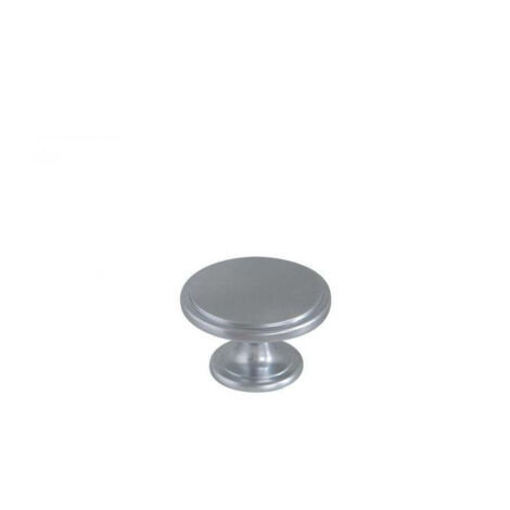 Bouton Meuble Zamak Chromé Mat Diamètre 38mm - Moderne & Élégant