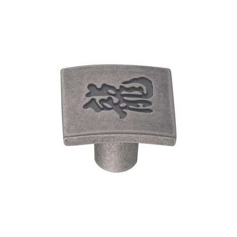 Bouton Meuble Zamak Vieux Fer L25mm - B BEAUTY