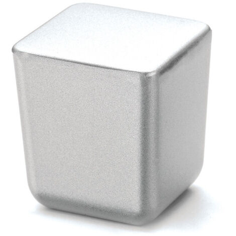 BOUTON MINI 15X15MM HAUTEUR 24MM FINITION CHROMÉ BRILLANT - ESTAMP - 8152400