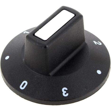 Bouton noir 0 a 3 12h , 0000524051