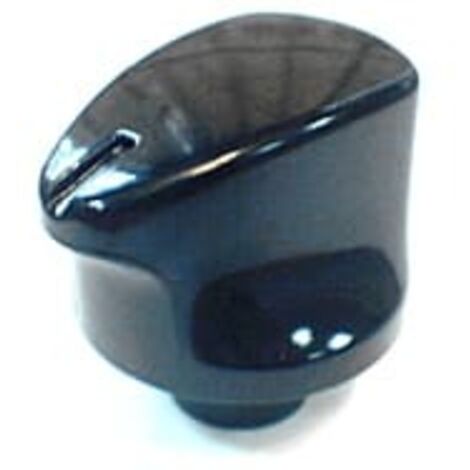 Bouton noir 12h plaque elec c00111222 - cuisiniere