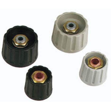 BOUTON (NOIR 36MM/6MM) 3 PINCES SEDER KN366N3