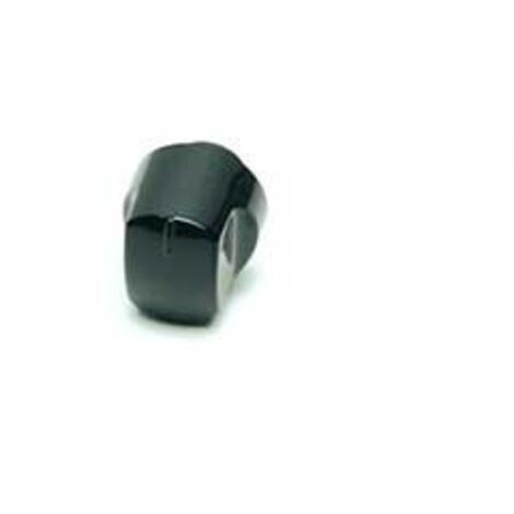 Bouton noir de feu a gaz pour Plaque de cuisson HOTPOINT ARISTON C00084017